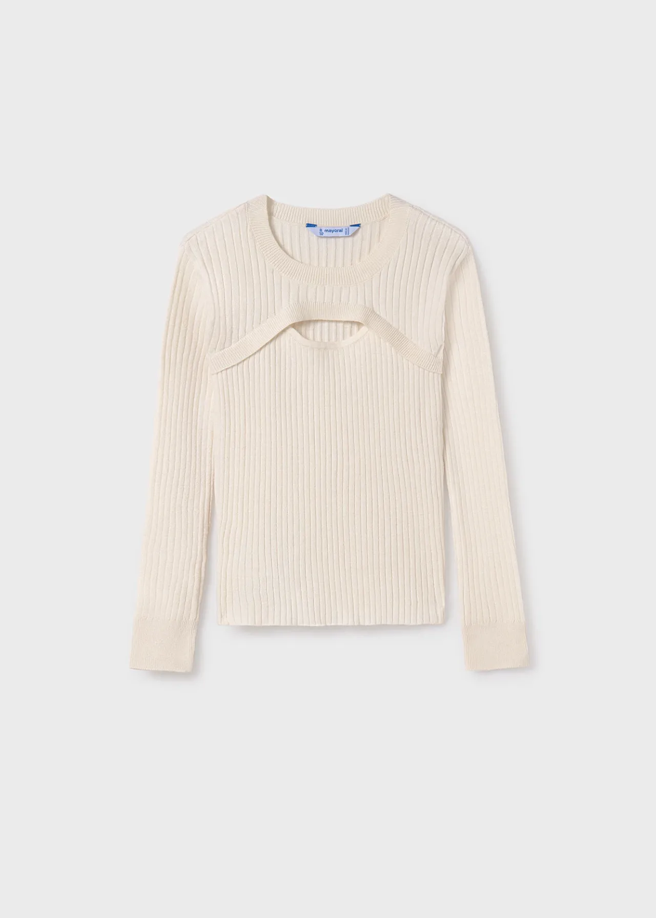 Maglione costine apertura ragazza^Mayoral Cheap