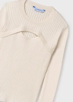 Maglione costine apertura ragazza^Mayoral Cheap