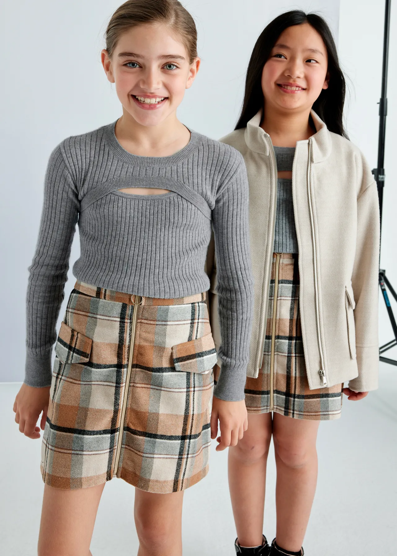 Maglione costine apertura ragazza^Mayoral Sale