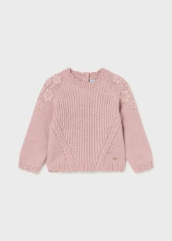 Maglione fiori ricami neonata^Mayoral Best Sale