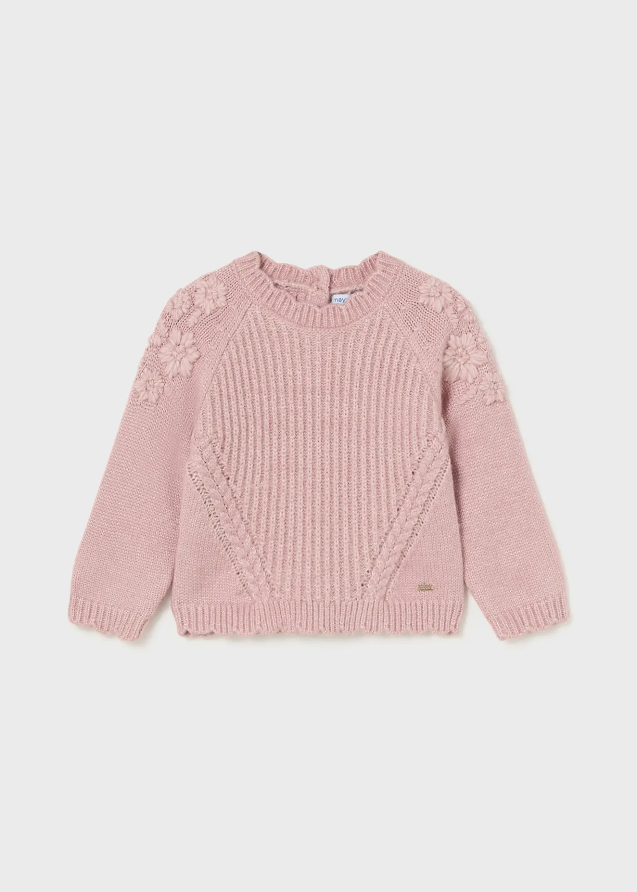 Maglione fiori ricami neonata^Mayoral Best Sale