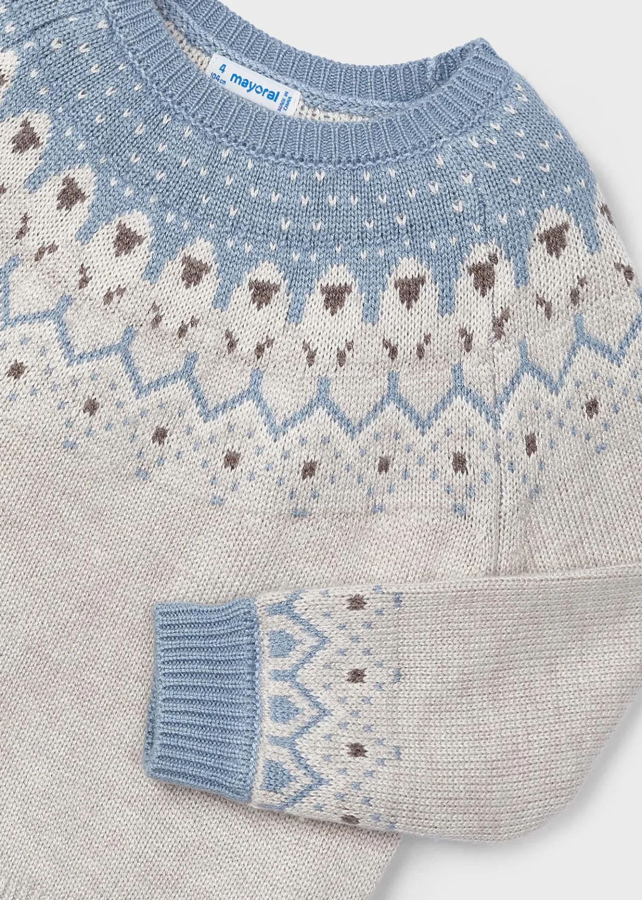 Maglione jacquard bambina^Mayoral Outlet