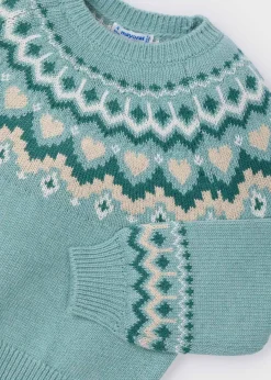 Maglione jacquard bambina^Mayoral Online