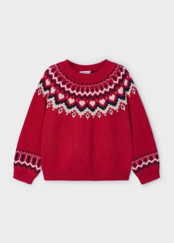 Maglione jacquard bambina^Mayoral Sale