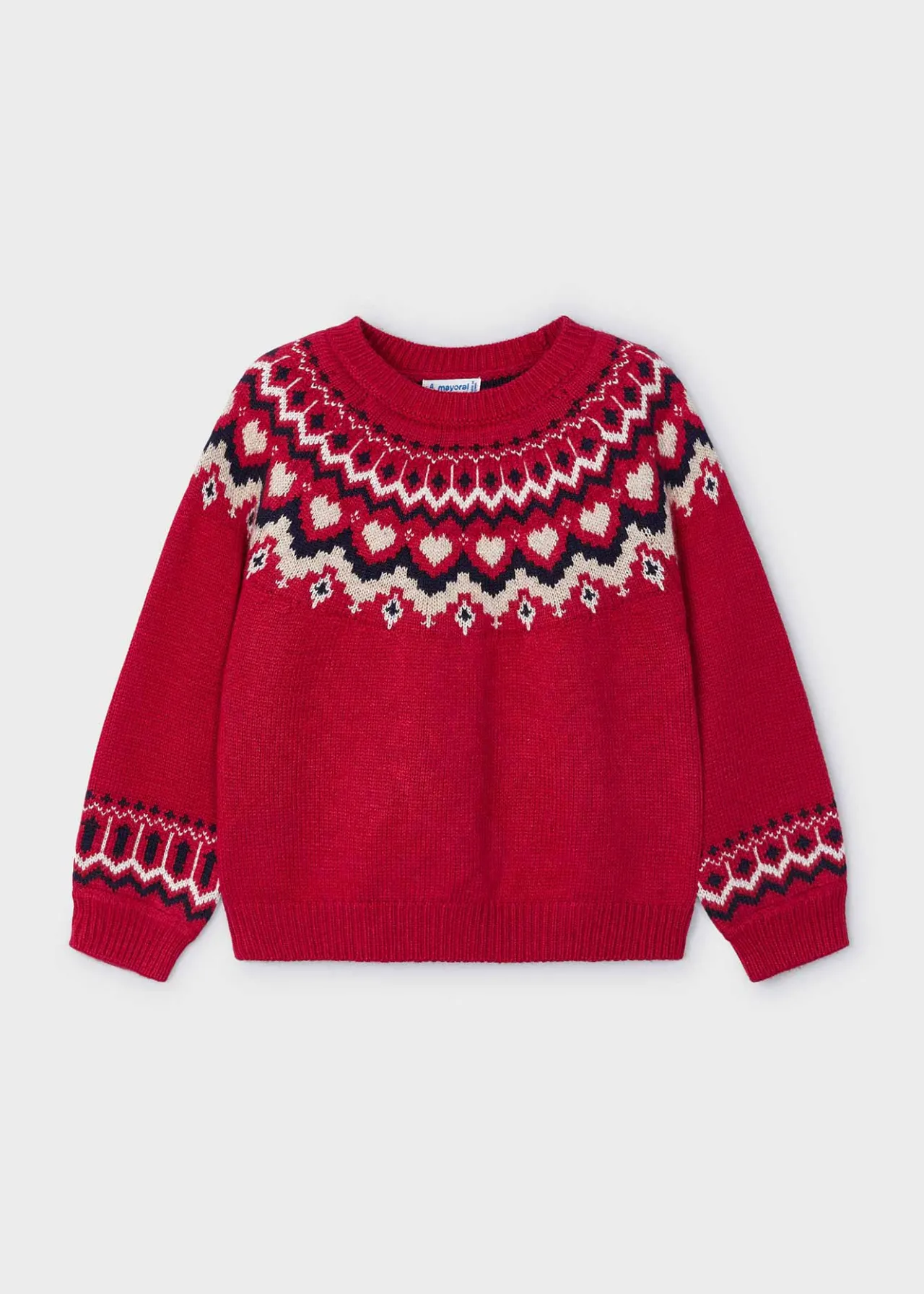 Maglione jacquard bambina^Mayoral Sale