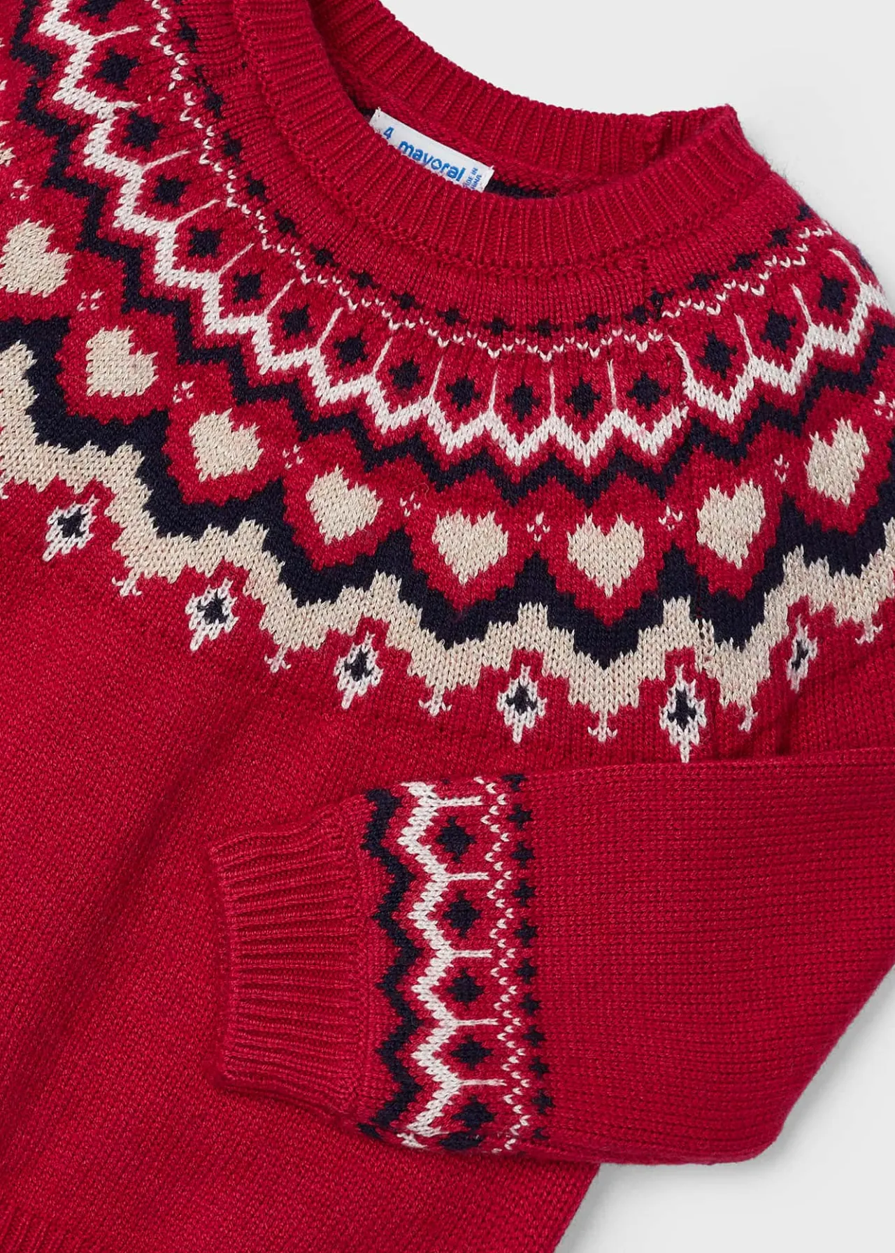Maglione jacquard bambina^Mayoral Sale