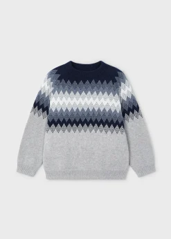 Maglione jacquard bambino^Mayoral New