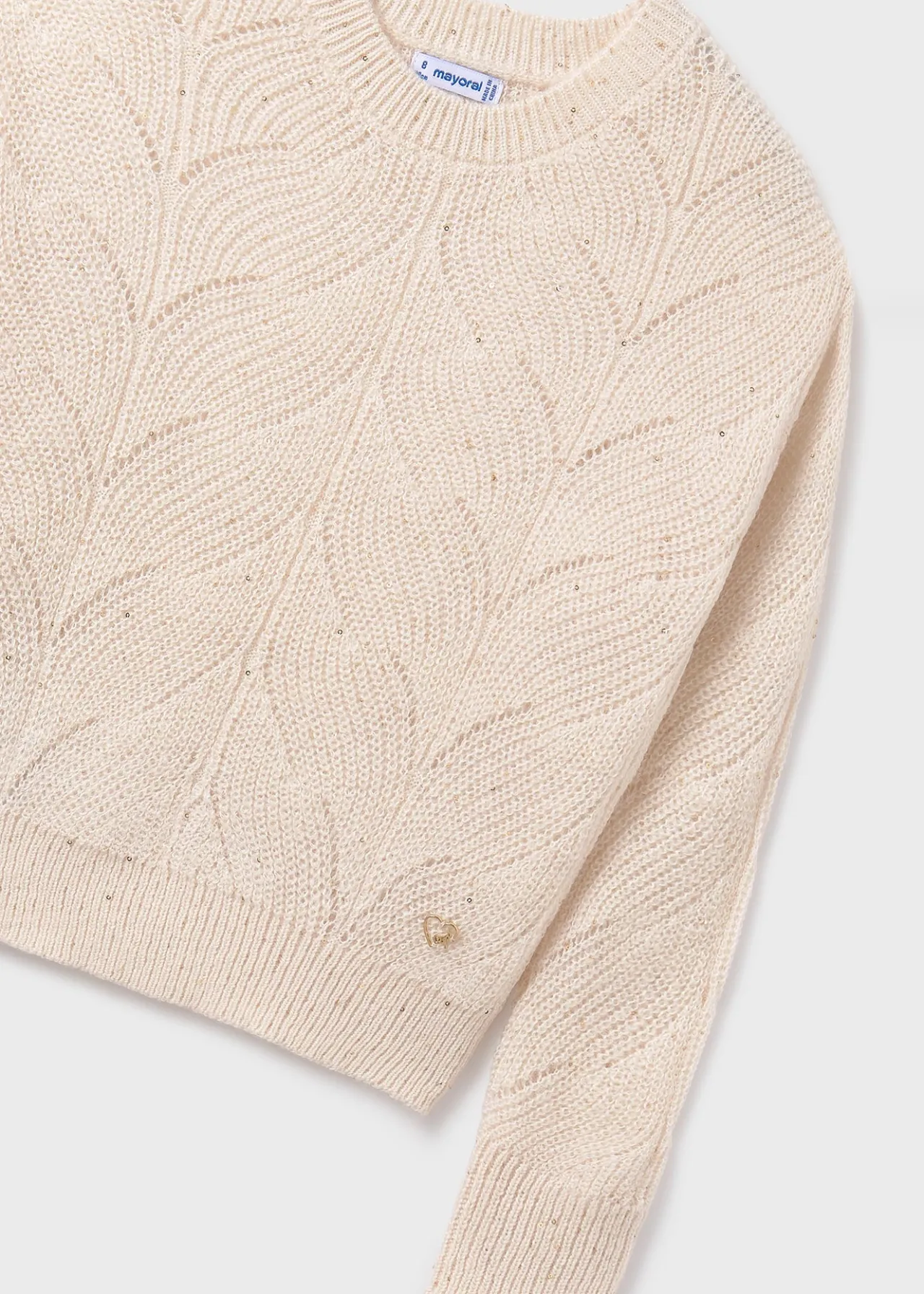 Maglione lustrini ragazza^Mayoral Outlet