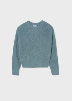 Maglione lustrini ragazza^Mayoral Shop