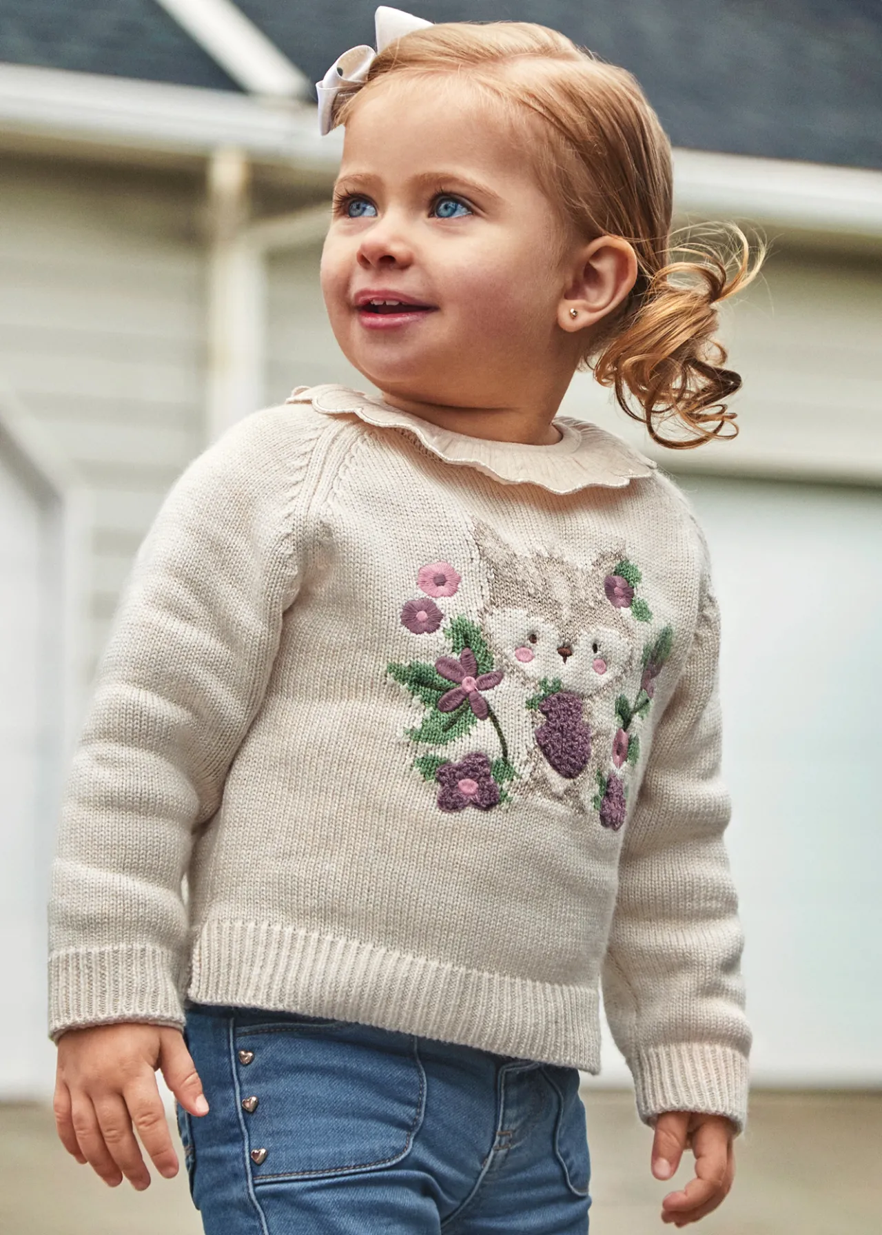 Maglione motivo jacquard neonato^Mayoral Outlet