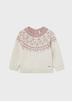 Maglione motivo jacquard neonato^Mayoral Outlet