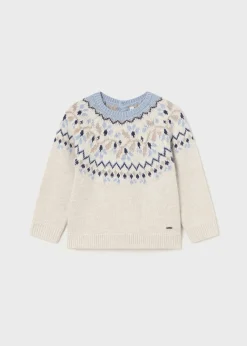 Maglione motivo jacquard neonato^Mayoral Discount