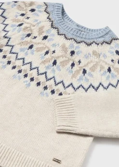 Maglione motivo jacquard neonato^Mayoral Discount