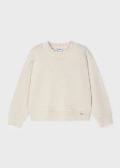 Maglione orlo ondine bambina^Mayoral Outlet