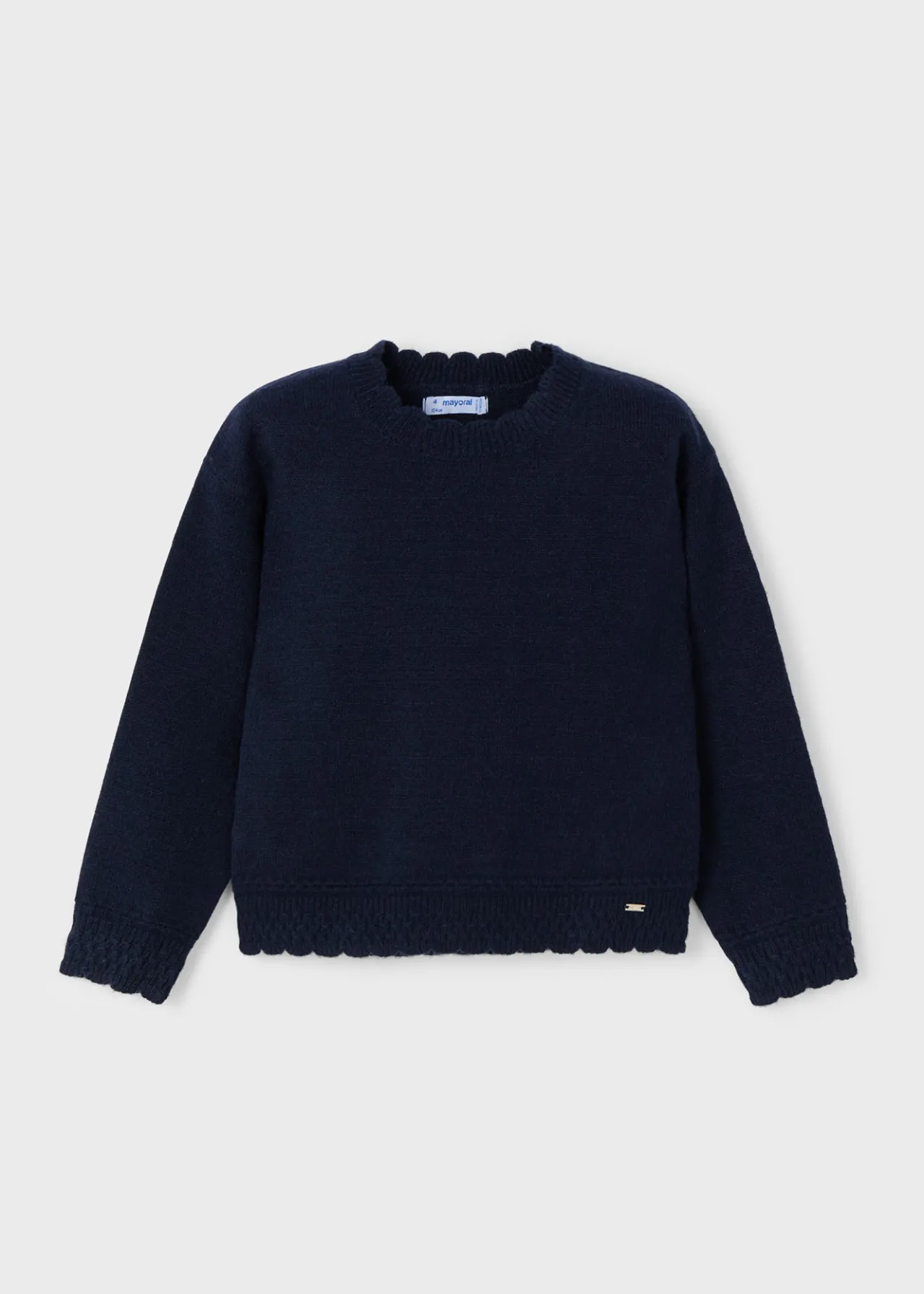 Maglione orlo ondine bambina^Mayoral Flash Sale