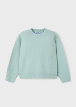 Maglione orlo ondine bambina^Mayoral Store