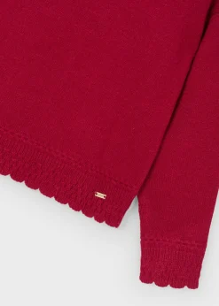 Maglione orlo ondine bambina^Mayoral Clearance
