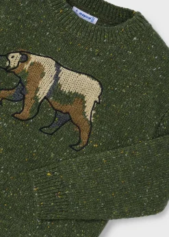 Maglione orso intarsi bambino^Mayoral Sale