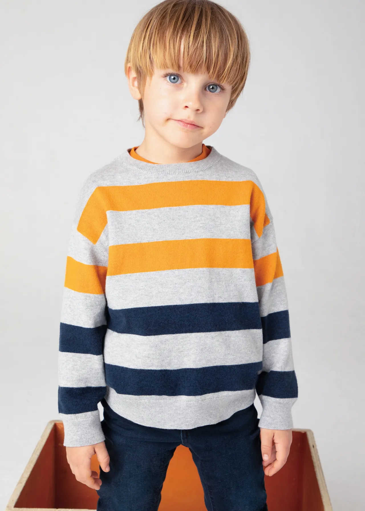Maglione righe bambino^Mayoral Cheap