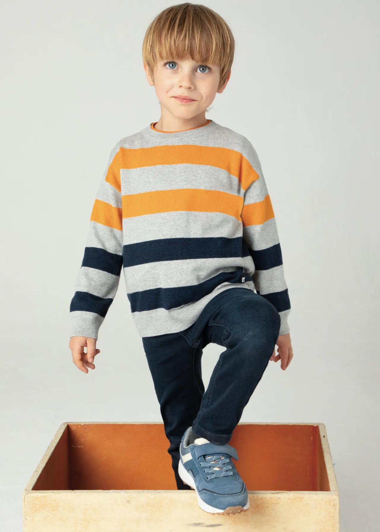 Maglione righe bambino^Mayoral Cheap