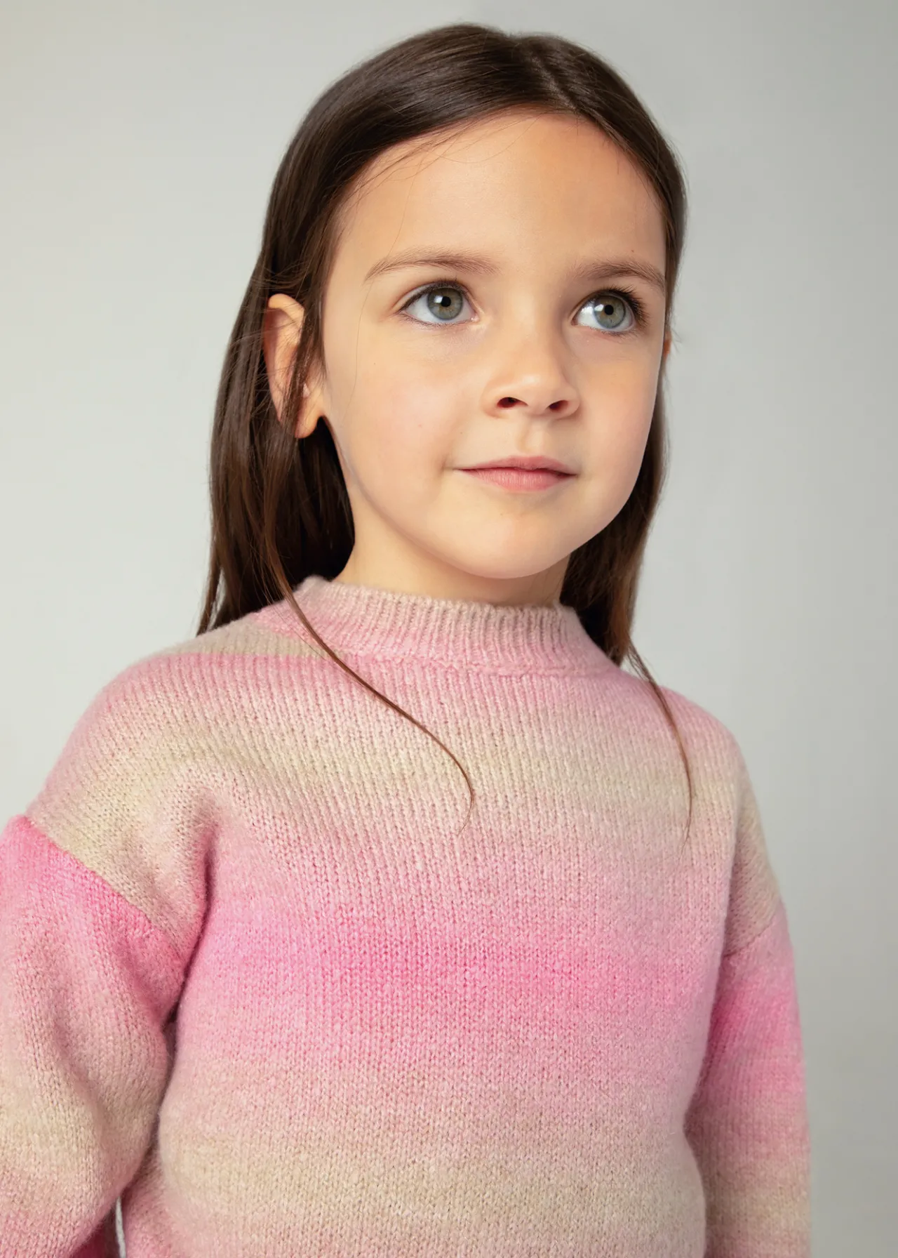 Maglione righe dregradè bambina^Mayoral Cheap