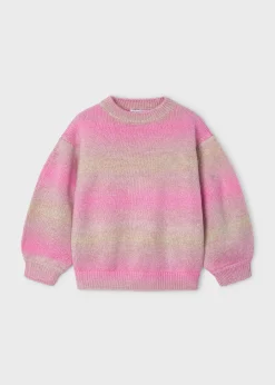 Maglione righe dregradè bambina^Mayoral Cheap