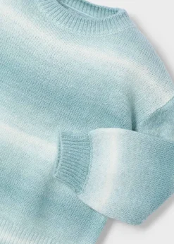 Maglione righe dregradè bambina^Mayoral Sale