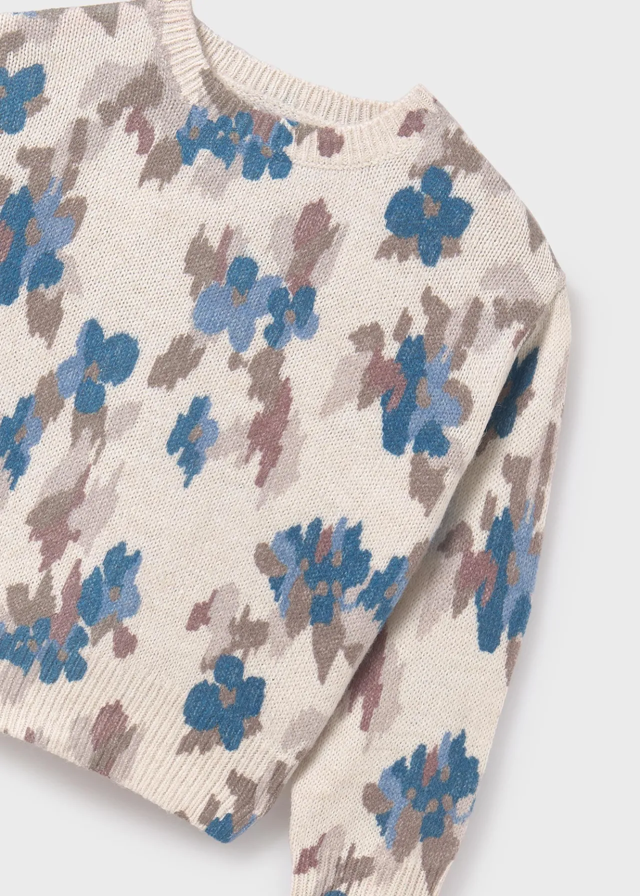 Maglione stampato fiori ragazza^Mayoral Outlet
