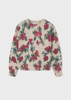 Maglione stampato fiori ragazza^Mayoral Clearance