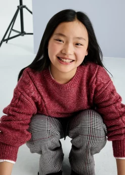 Maglione trecce ragazza^Mayoral Shop