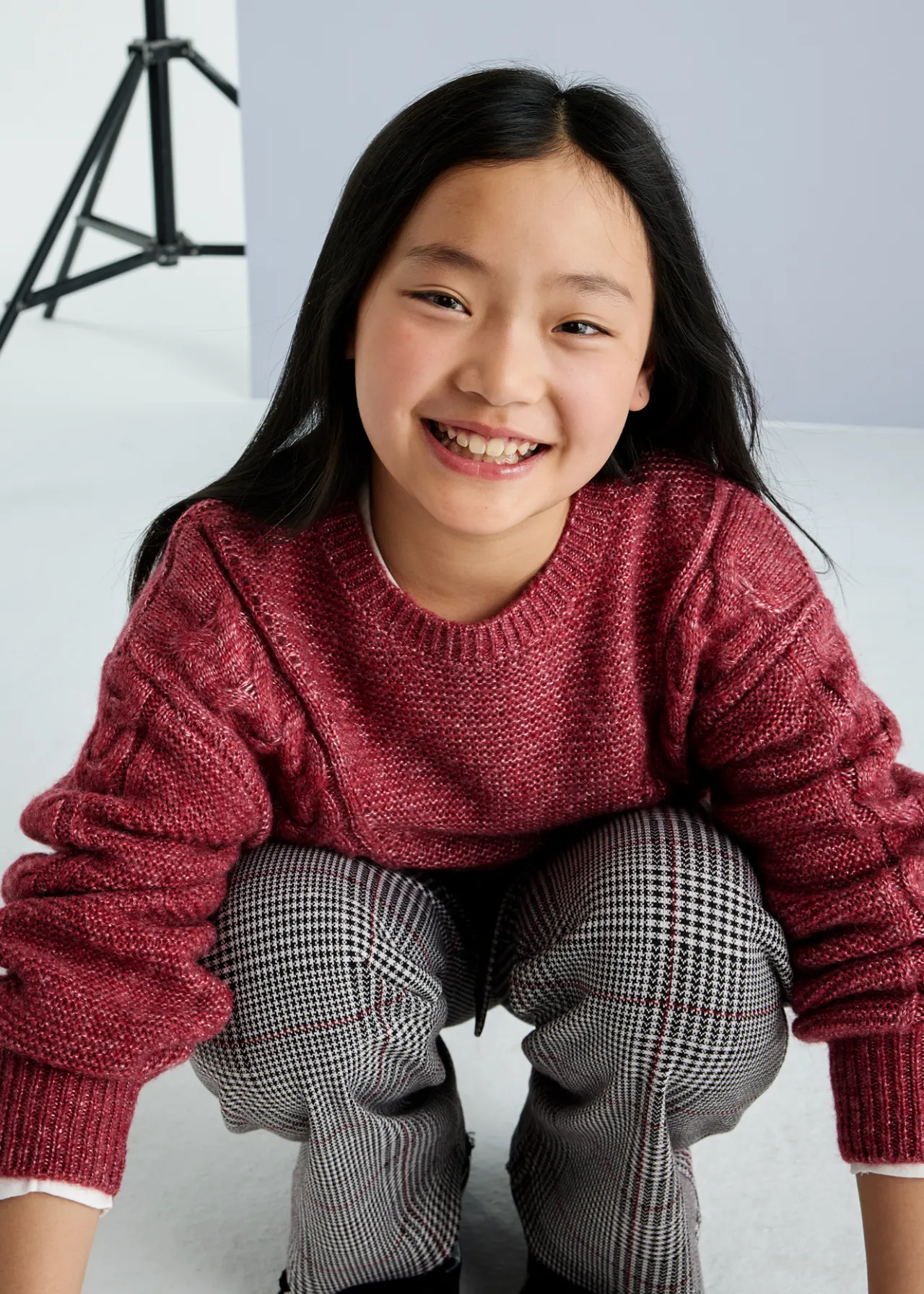 Maglione trecce ragazza^Mayoral Shop