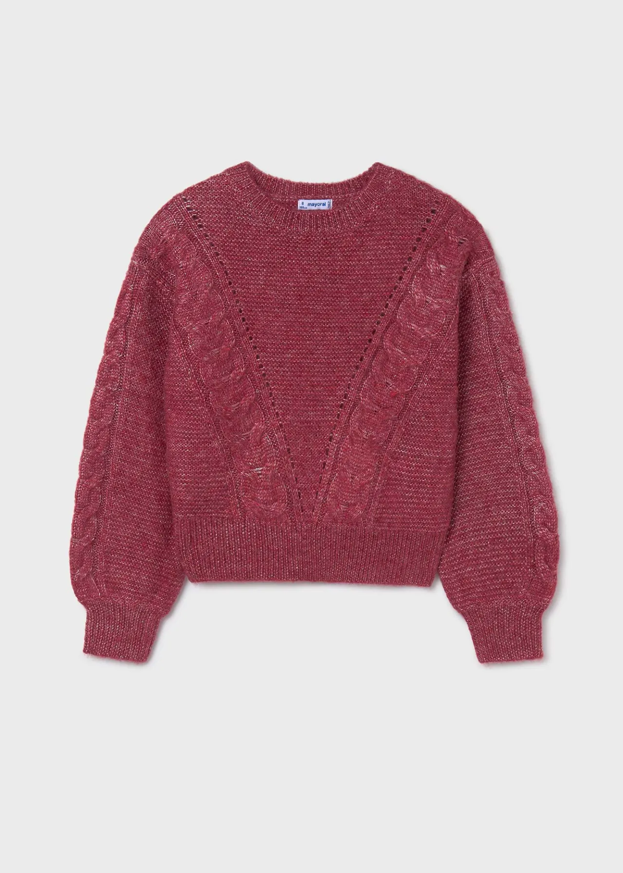 Maglione trecce ragazza^Mayoral Shop