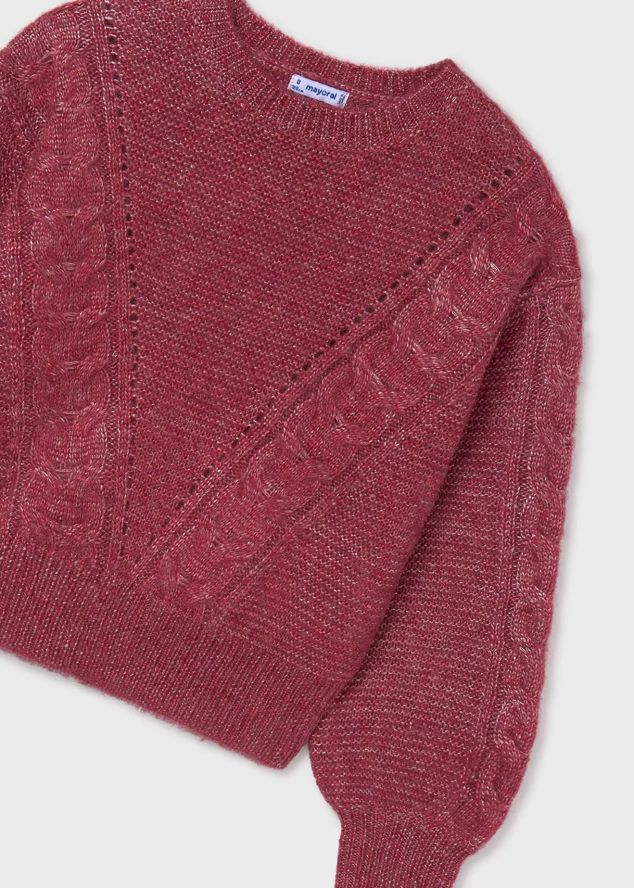 Maglione trecce ragazza^Mayoral Shop