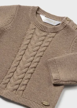 Maglione treccia neonato^Mayoral Sale