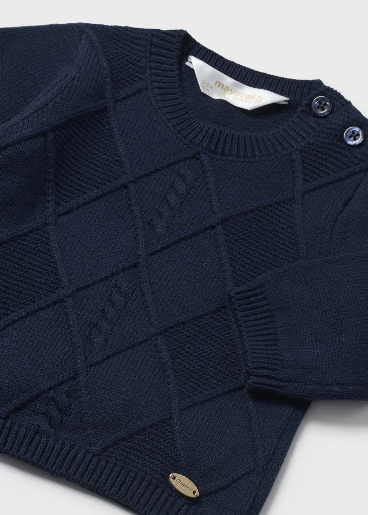 Maglione treccia neonato^Mayoral Sale