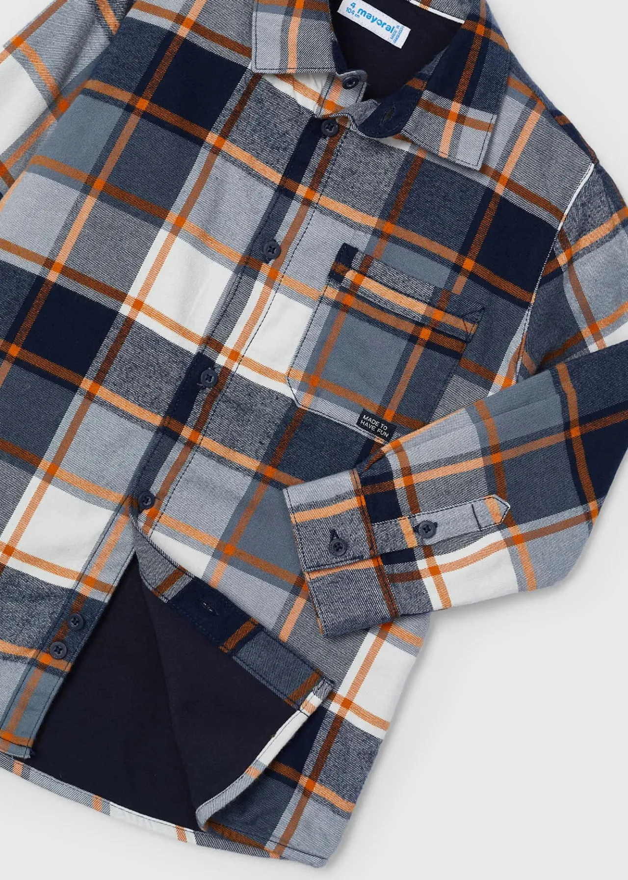 Overshirt quadri bambino^Mayoral Shop