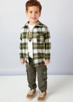 Overshirt quadri bambino^Mayoral Discount