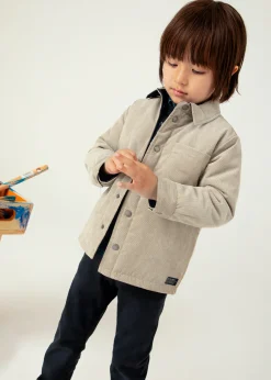 Overshirt reversibile velluto a costine bambino^Mayoral Flash Sale