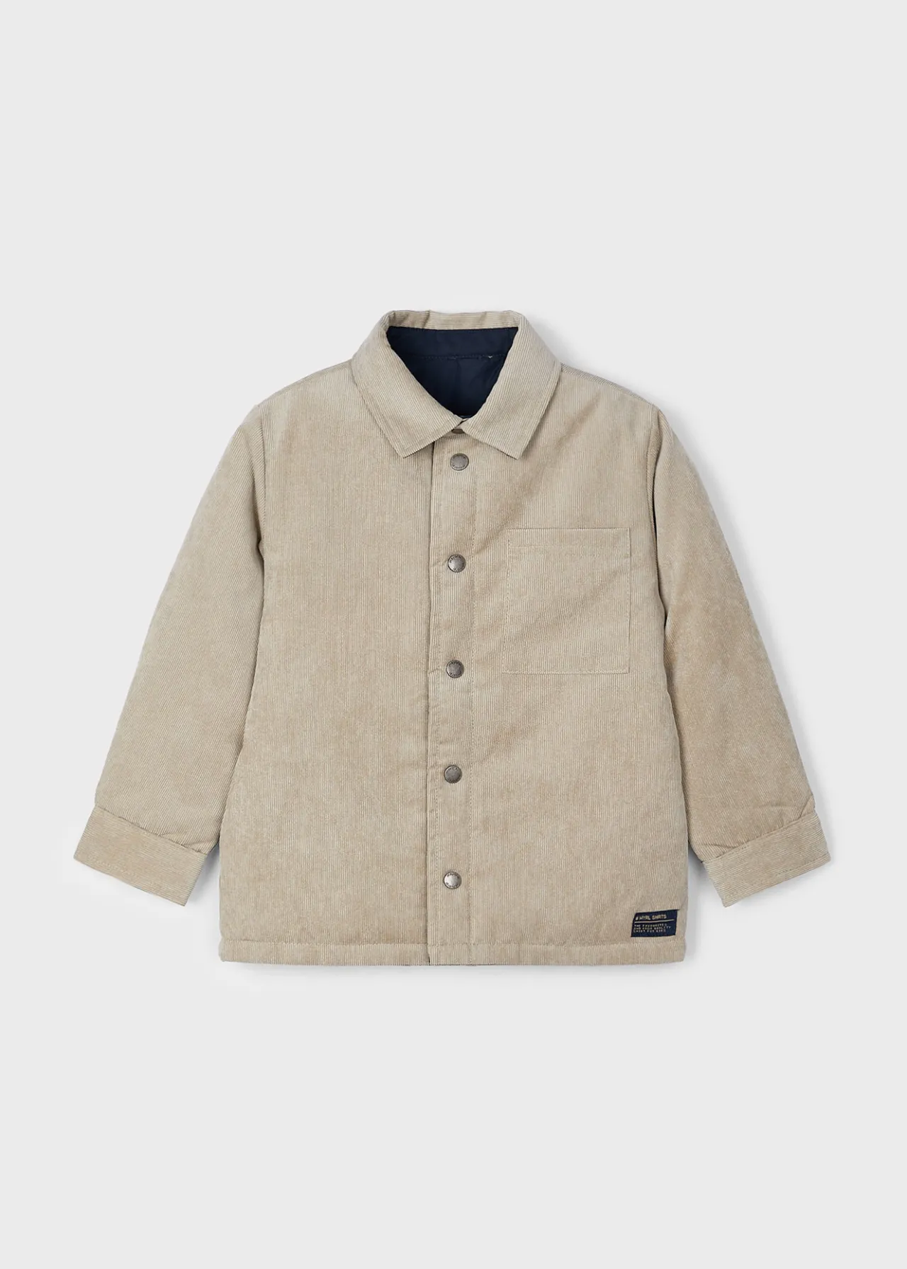 Overshirt reversibile velluto a costine bambino^Mayoral Flash Sale