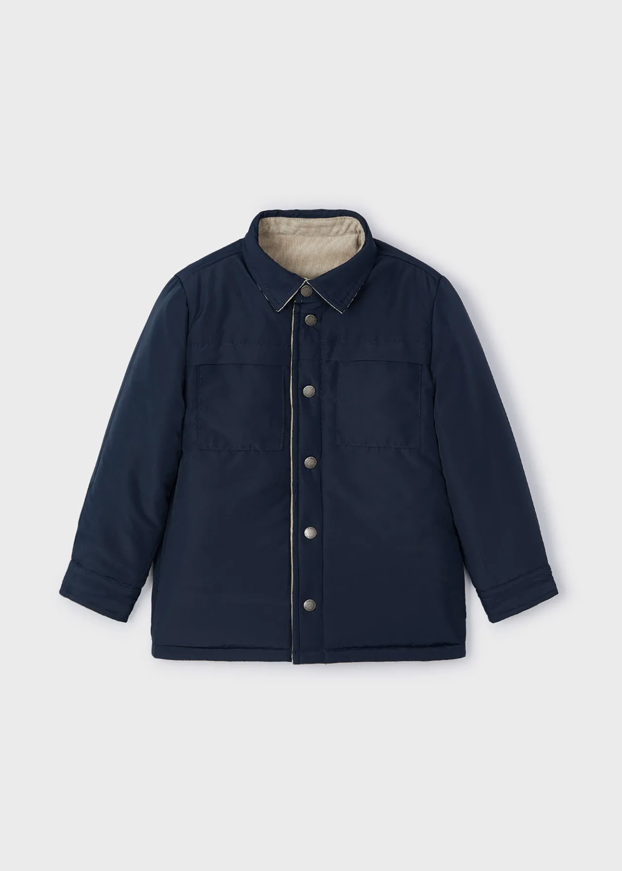 Overshirt reversibile velluto a costine bambino^Mayoral Flash Sale