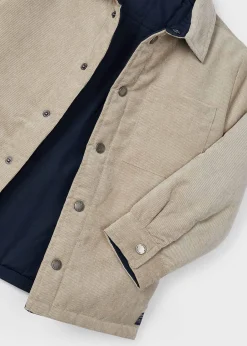 Overshirt reversibile velluto a costine bambino^Mayoral Flash Sale