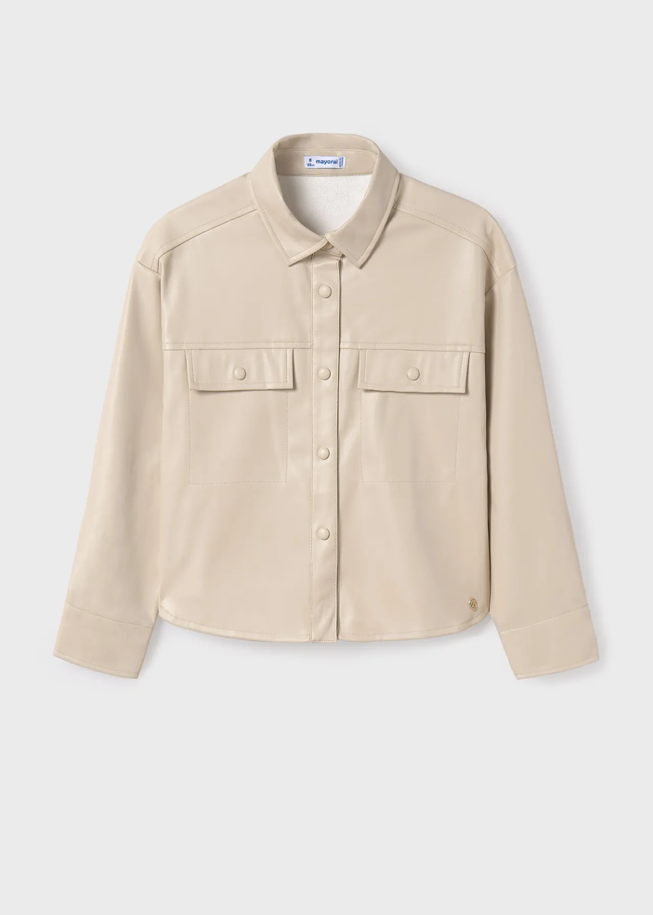 Overshirt similpelle ragazza^Mayoral Best Sale