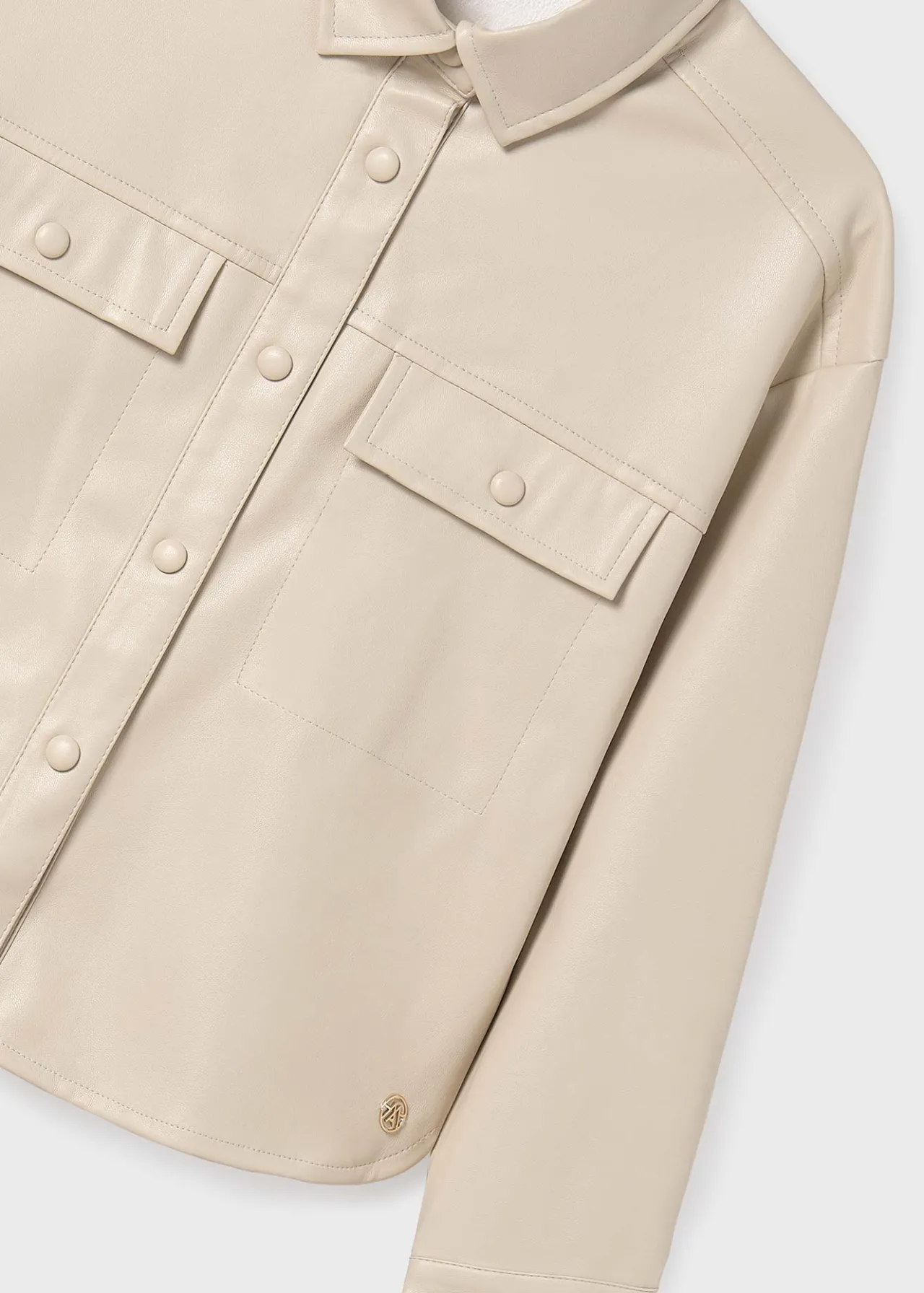 Overshirt similpelle ragazza^Mayoral Best Sale