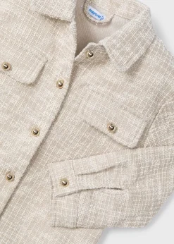Overshirt tweed bambina^Mayoral Fashion