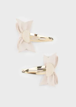 Pack 2 clips fiocco feltro bambina^Mayoral Cheap