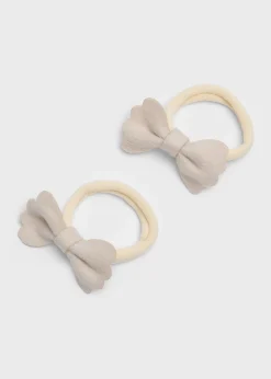 Pack doppio elastico onde feltro bambina^Mayoral New