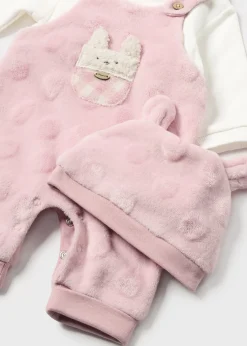 Pagliaccetto con cappellino orecchie neonata^Mayoral Best