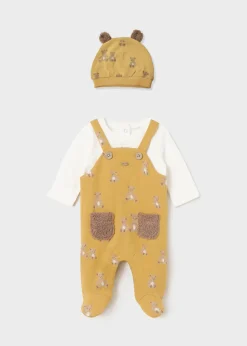 Pagliaccetto con cappello orecchie neonato^Mayoral New
