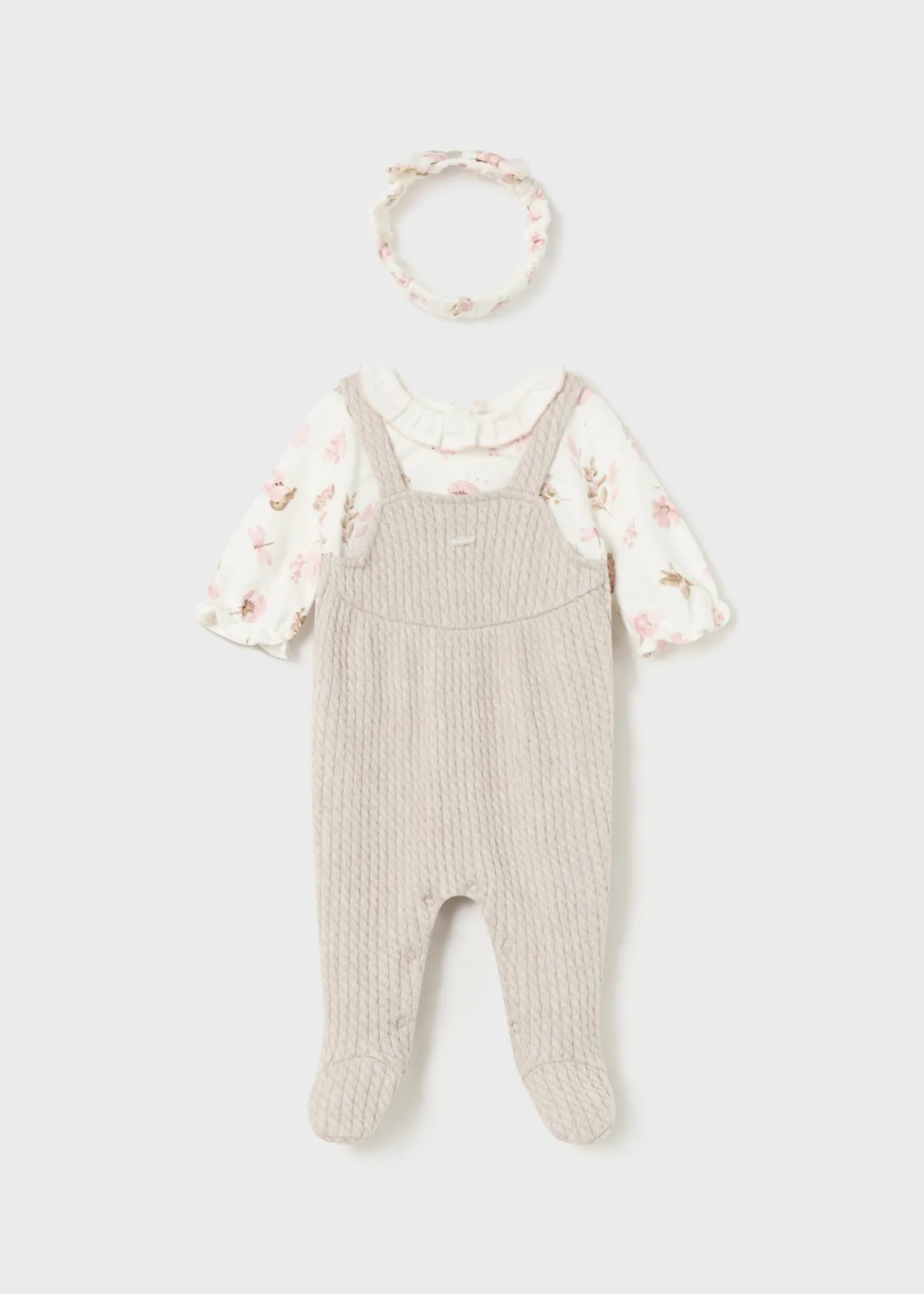 Pagliaccetto con fascia neonata^Mayoral Fashion