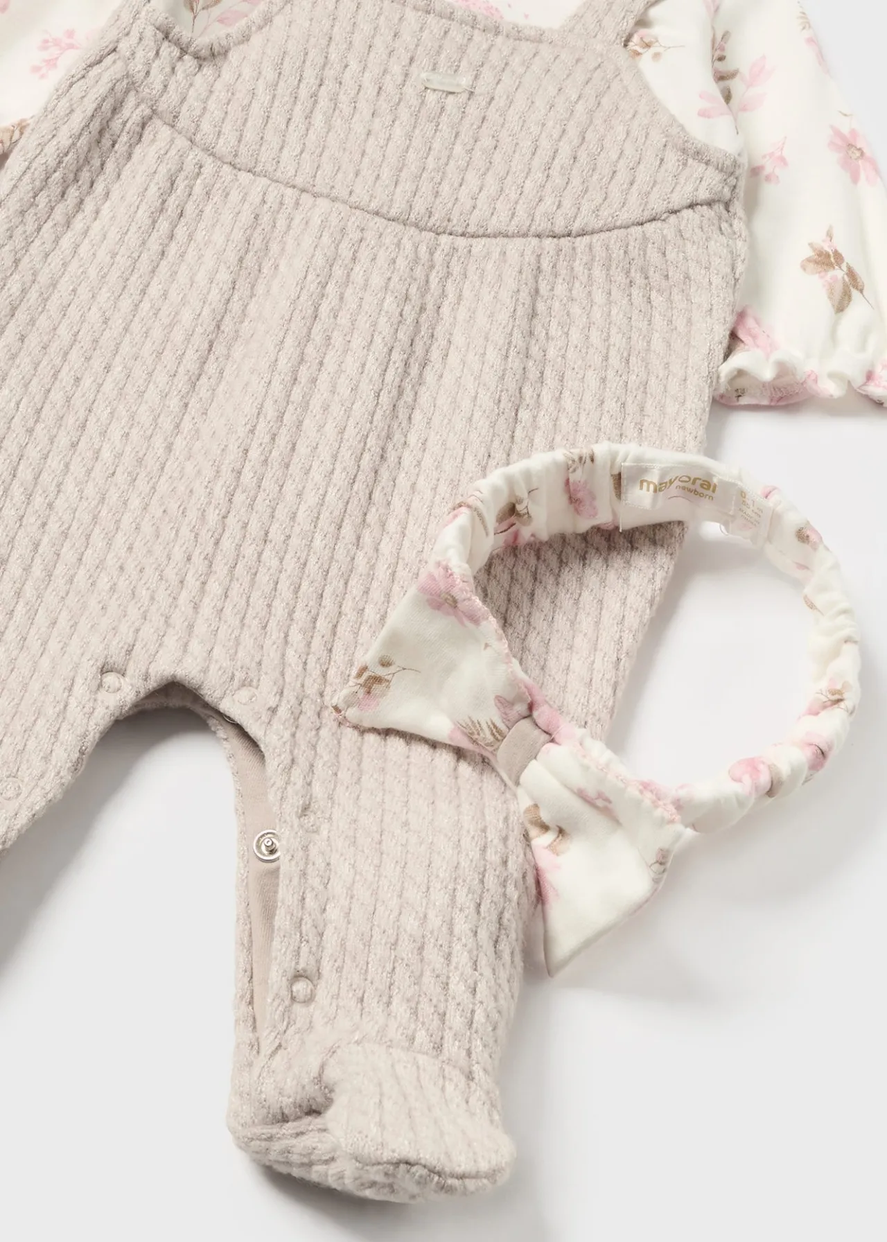 Pagliaccetto con fascia neonata^Mayoral Fashion